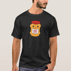 Nur ein Mädchen, das Erdnussbutter liebt T-Shirt