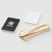 Nur ein Mädchen, das Faultier-Tee liebt Süße Fault Fächer (Non-assembled)