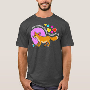 Nur ein Mädchen, das Fennec-Füchse für Fuchsliebha T-Shirt