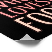 Nur ein Mädchen, das Football-Liebe-Trainer-Spiel Poster (Ecke)