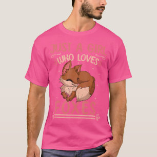 Nur ein Mädchen, das Forelle Liebe, Waldtier Lover T-Shirt