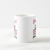 Nur ein Mädchen, das Fotografie Lieben Kaffeetasse (Mittel)