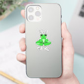 Nur ein Mädchen, das Freunde Liebe Aufkleber (Telefon)