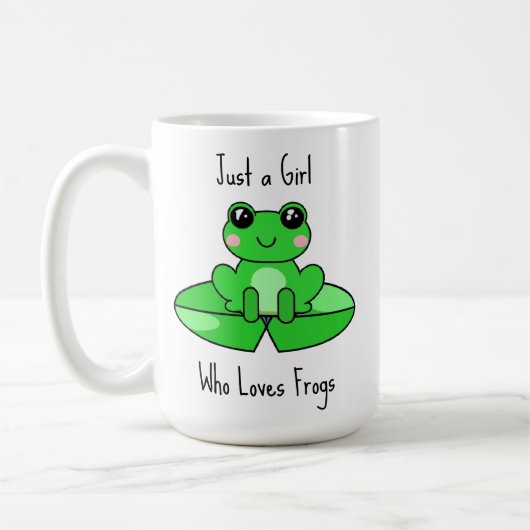 Nur ein Mädchen, das Freunde Liebe Kaffeetasse (Links)