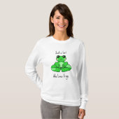 Nur ein Mädchen, das Freunde Liebe T-Shirt (Vorne ganz)
