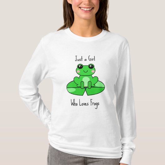 Nur ein Mädchen, das Freunde Liebe T-Shirt (Vorderseite)