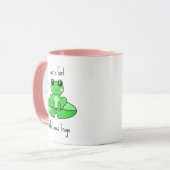 Nur ein Mädchen, das Freunde Liebe Tasse (Vorderseite Links)