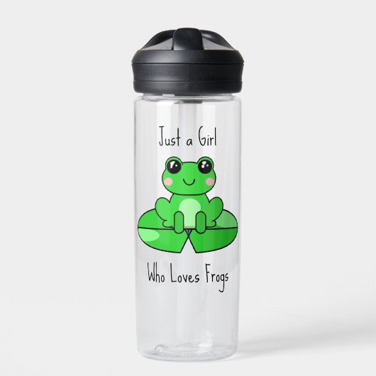 Nur ein Mädchen, das Freunde Liebe Trinkflasche (Vorderseite)