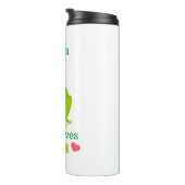 Nur ein Mädchen, das Frösche Liebe Thermosbecher (Nach rechts gedreht)