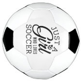 Nur ein Mädchen, das Fußball Lieben (Gedreht)