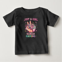 Nur ein Mädchen, das Gamerin liebt T-Shirt