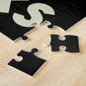 Nur ein Mädchen, das Geschenke für Buchwürmer Lieb Puzzle (Seite)