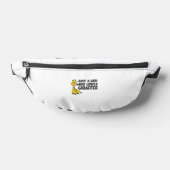 Nur ein Mädchen, das Giraffen Liebe _2 Bauchtasche (Ablage )