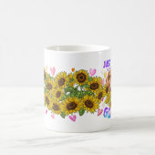 Nur ein Mädchen, das Goldie Niedlich Golden Retrie Kaffeetasse (Mittel)