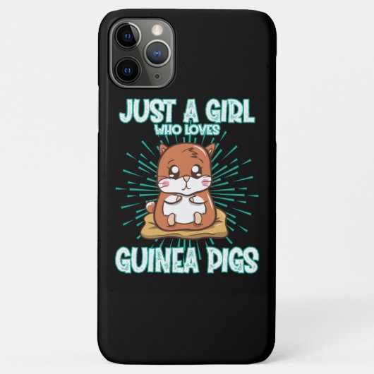 Nur ein Mädchen, das Guinea Liebe Case-Mate iPhone Hülle (Rückseite)