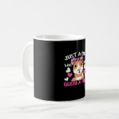 Nur ein Mädchen, das Guinea Liebe Kaffeetasse (Vorderseite Links)