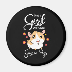 Nur ein Mädchen, das Guinea Liebe Magnet