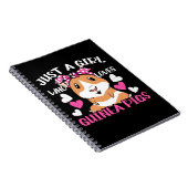 Nur ein Mädchen, das Guinea Liebe Notizblock (Rechte Seite)