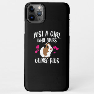 Nur ein Mädchen, das Guinea Liebe  Schweine Guinea iPhone 11Pro Max Hülle
