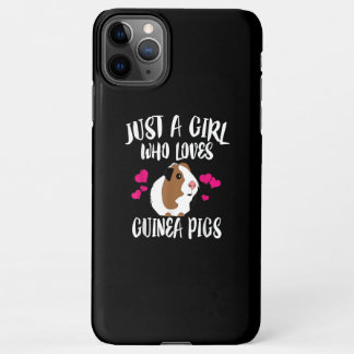 Nur ein Mädchen, das Guinea Liebe Schweine Guinea iPhone 11Pro Max Hülle