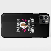 Nur ein Mädchen, das Guinea Liebe Schweine Guinea iPhone Hülle (Rückseite (Horizontal))