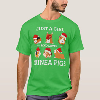 Nur ein Mädchen, das Guinea Liebe, schweine Niedli T-Shirt