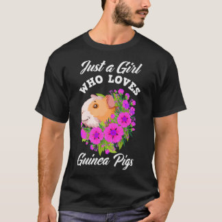 Nur ein Mädchen, das Guinea Liebe, schweine Niedli T-Shirt