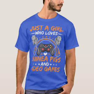 Nur ein Mädchen, das Guinea Liebe Schweine und Vid T-Shirt