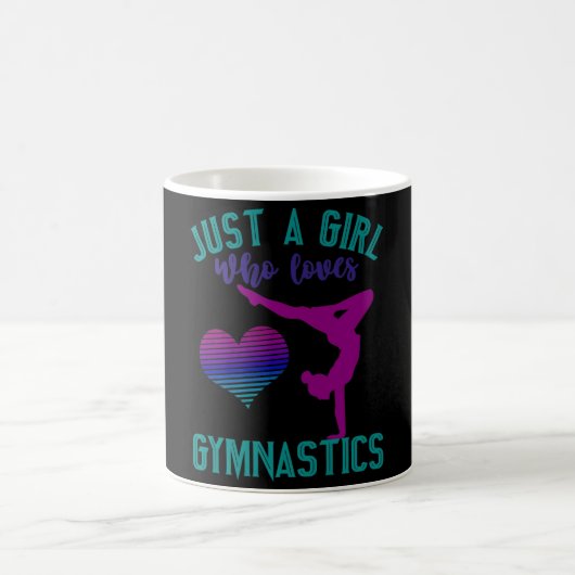 NUR EIN MÄDCHEN, DAS GYMNASTIK LIEBE KAFFEETASSE (Mittel)