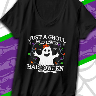 Nur ein Mädchen, das Halloween Funny Halloween Lie T-Shirt