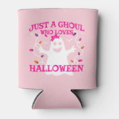 Nur ein Mädchen, das Halloween Niedliches rosa Ges Dosenkühler (Vorderseite)
