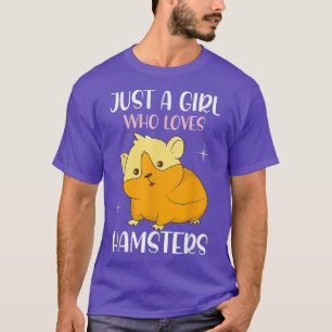 Nur ein Mädchen, das Hamster Liebe, ich kids Girls T-Shirt