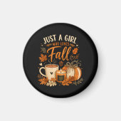 Nur ein Mädchen, das Herbst liebt Magnet (Vorne)