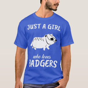 Nur ein Mädchen, das Hirsche Liebe T-Shirt