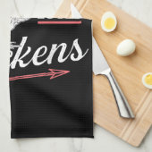 Nur ein Mädchen, das Hühner Liebe - Huhn Lover Pou Geschirrtuch (Viertel Falte)