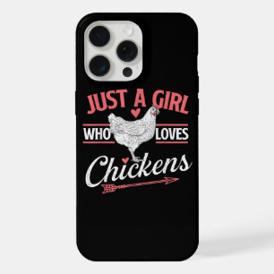 Nur ein Mädchen, das Hühner Liebe - Huhn Lover Pou iPhone 15 Pro Max Hülle