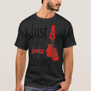 Nur ein Mädchen, das Hunde Liebe - Funny Puppy (6) T-Shirt