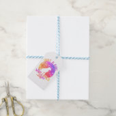Nur ein Mädchen, das Hunde Liebe Geschenkanhänger (Mit Garn)