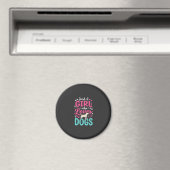 Nur ein Mädchen das Hunde liebt Magnet (In Situ (Geschirrspüler))