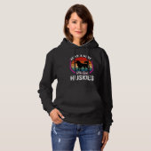 Nur ein Mädchen, das Huskies Liebe Hoodie (Vorne ganz)