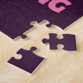 Nur ein Mädchen, das Ice-Skaten-Lieben macht Puzzle (Seite)