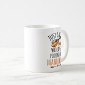 Nur ein Mädchen, das ihr Mandoline-Geschenk-Co spi Kaffeetasse (VorderseiteRechts)