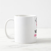 Nur ein Mädchen, das ihr rhodesisches Ridgeback  Kaffeetasse (Links)