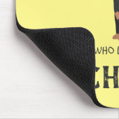 Nur ein Mädchen, das ihre Dackel Liebe Mouse Pad Mousepad (Ecke)