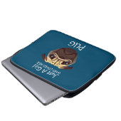 Nur ein Mädchen, das ihren Mops Liebe Laptopschutzhülle (Vorne Knopf)
