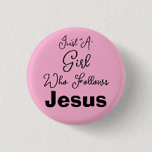 Nur ein Mädchen, das Jesus folgt