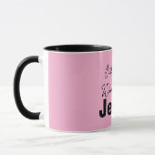 Nur ein Mädchen, das Jesus folgt Tasse (Links)