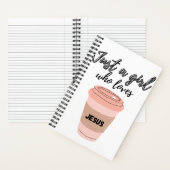 Nur ein Mädchen, das Jesus Journal/Devovovation Li Notizblock (Innen)