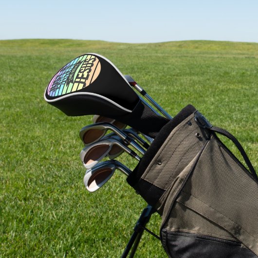 Nur ein Mädchen, das Jesus Liebe Golf Headcover (In SItu)