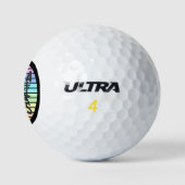 Nur ein Mädchen, das Jesus Liebe Golfball (Logo)